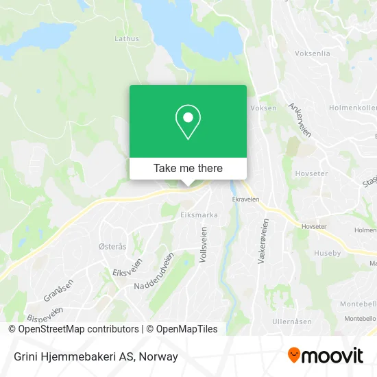 Grini Hjemmebakeri AS map