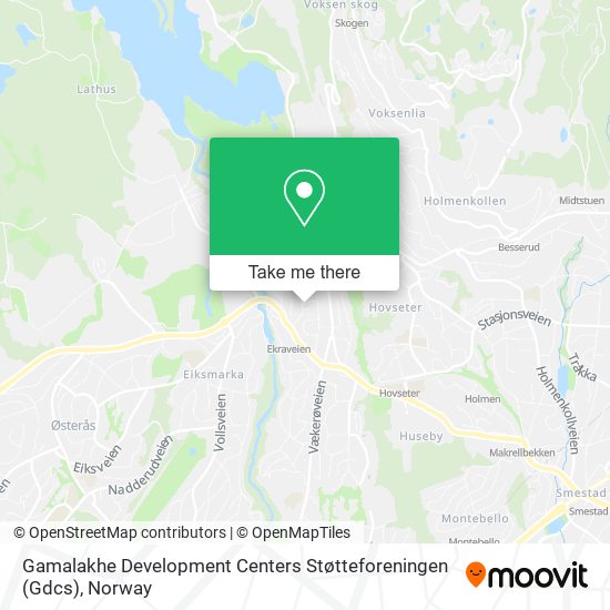 Gamalakhe Development Centers Støtteforeningen (Gdcs) map