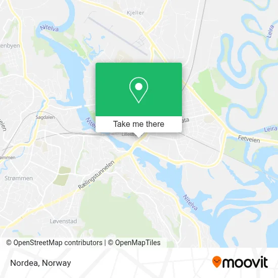 Nordea map