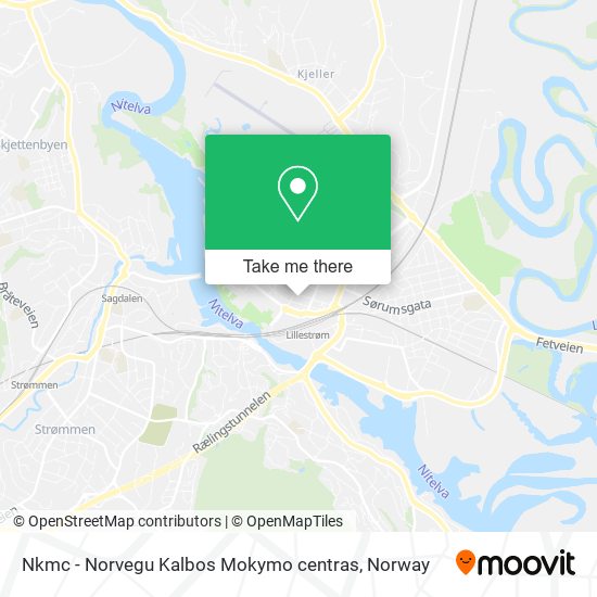 Nkmc - Norvegu Kalbos Mokymo centras map