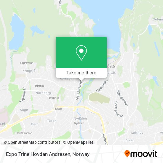 Expo Trine Hovdan Andresen map