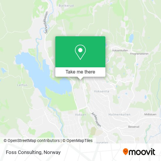 Foss Consulting map