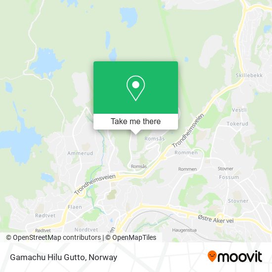 Gamachu Hilu Gutto map