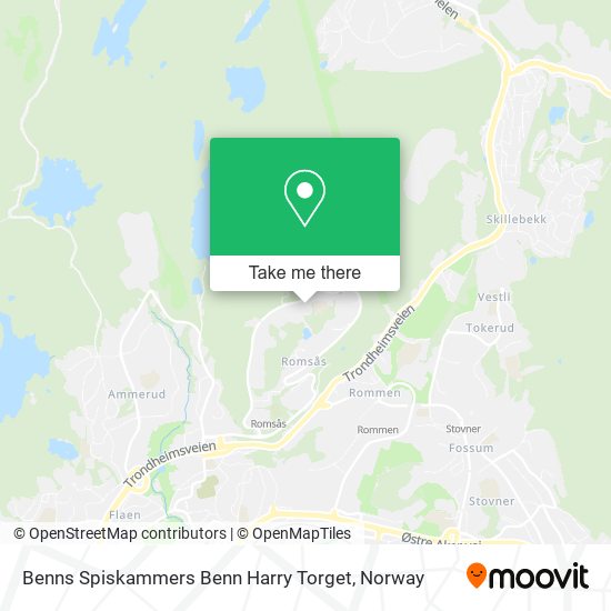 Benns Spiskammers Benn Harry Torget map