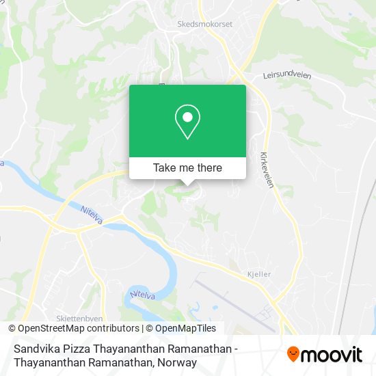 Sandvika Pizza Thayananthan Ramanathan - Thayananthan Ramanathan map