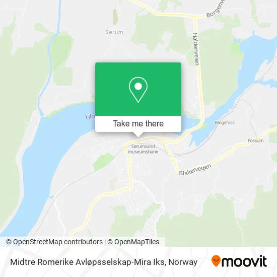 Midtre Romerike Avløpsselskap-Mira Iks map