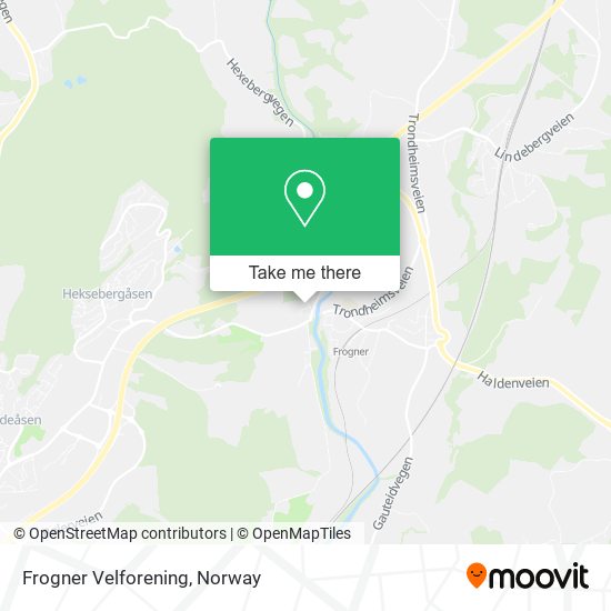 Frogner Velforening map