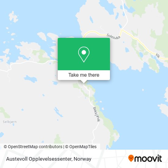 Austevoll Opplevelsessenter map