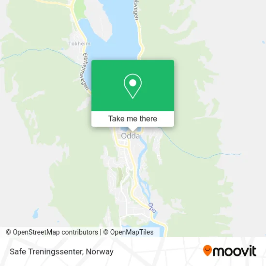 Safe Treningssenter map