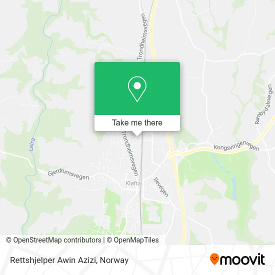 Rettshjelper Awin Azizi map