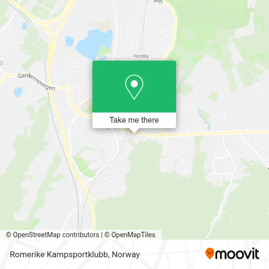 Romerike Kampsportklubb map