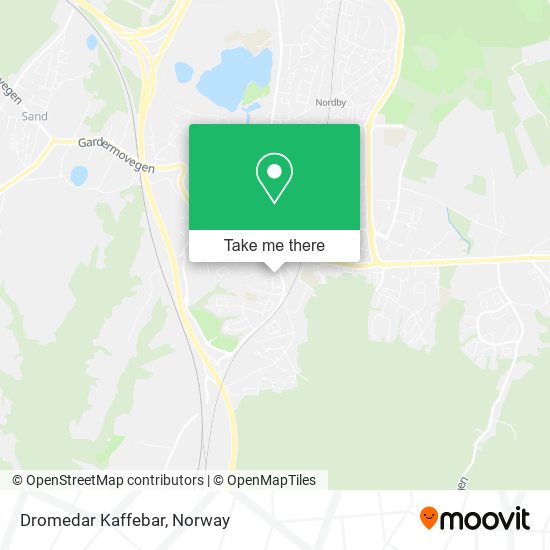 Dromedar Kaffebar map