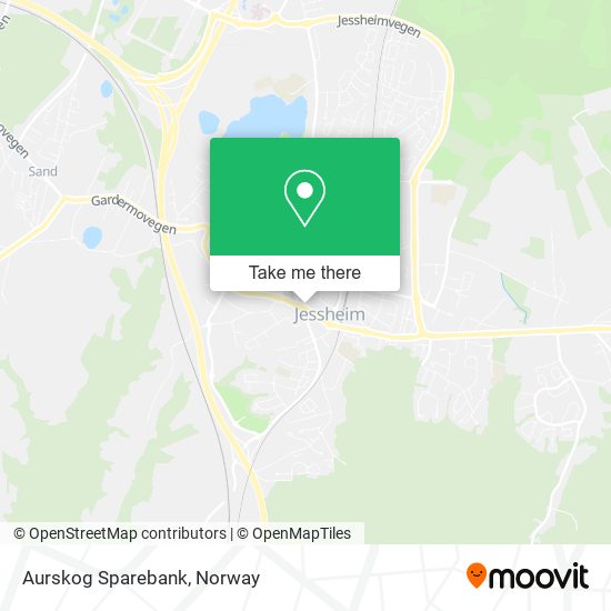 Aurskog Sparebank map