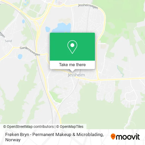 Frøken Bryn - Permanent Makeup & Microblading map