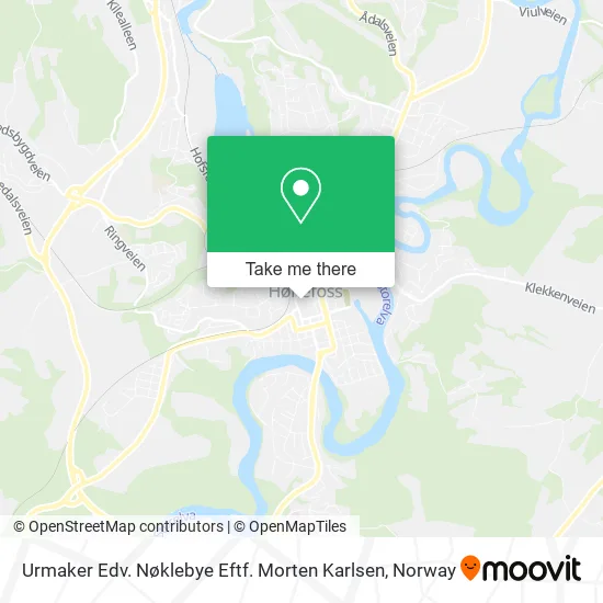 Urmaker Edv. Nøklebye Eftf. Morten Karlsen map