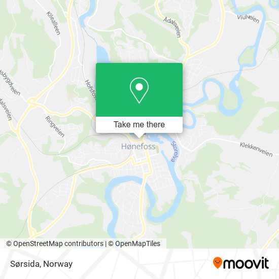 Sørsida map