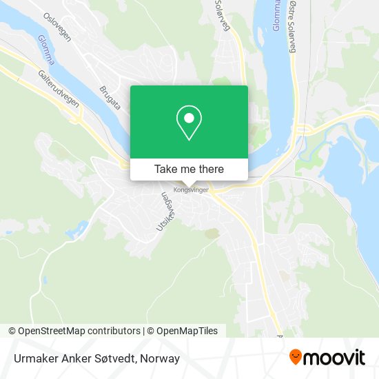 Urmaker Anker Søtvedt map