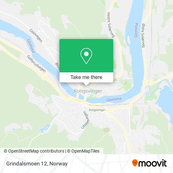 Grindalsmoen 12 map