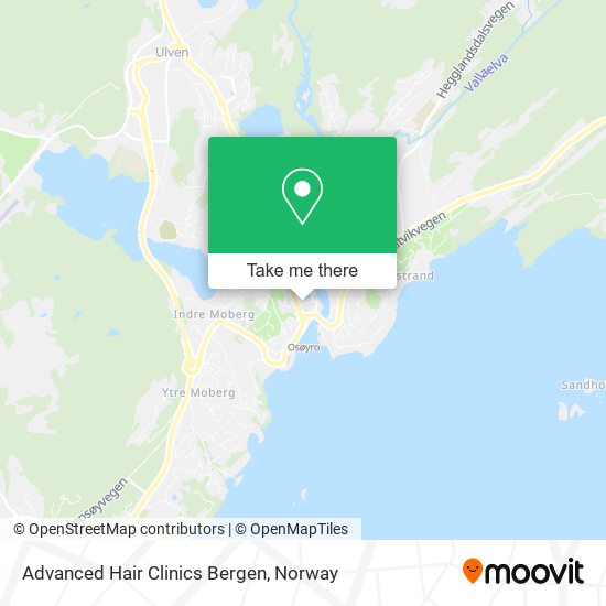 Advanced Hair Clinics Bergen map