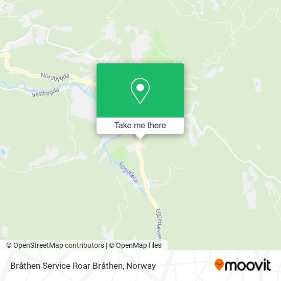 Bråthen Service Roar Bråthen map