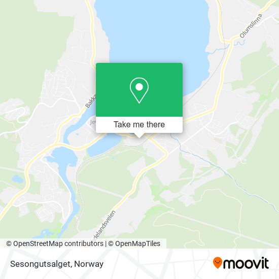 Sesongutsalget map