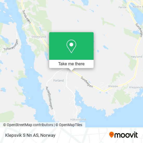 Klepsvik S Nn AS map
