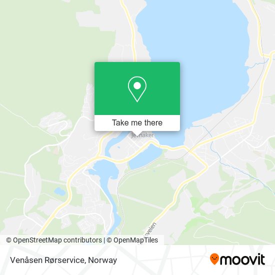 Venåsen Rørservice map