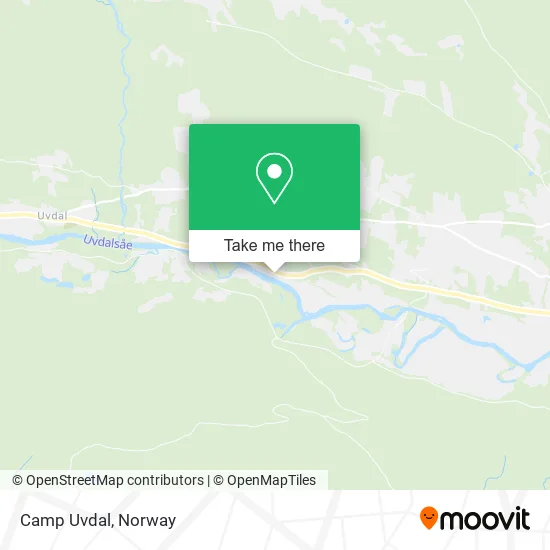 Camp Uvdal map