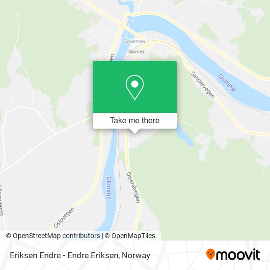 Eriksen Endre - Endre Eriksen map
