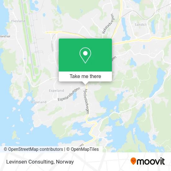 Levinsen Consulting map