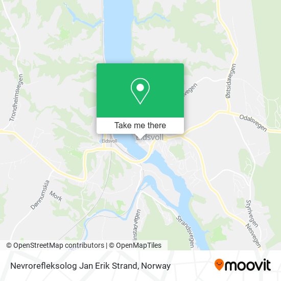 Nevrorefleksolog Jan Erik Strand map