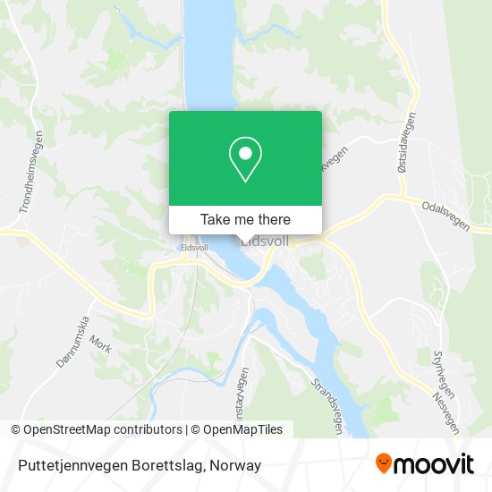 Puttetjennvegen Borettslag map