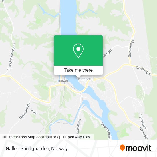Galleri Sundgaarden map