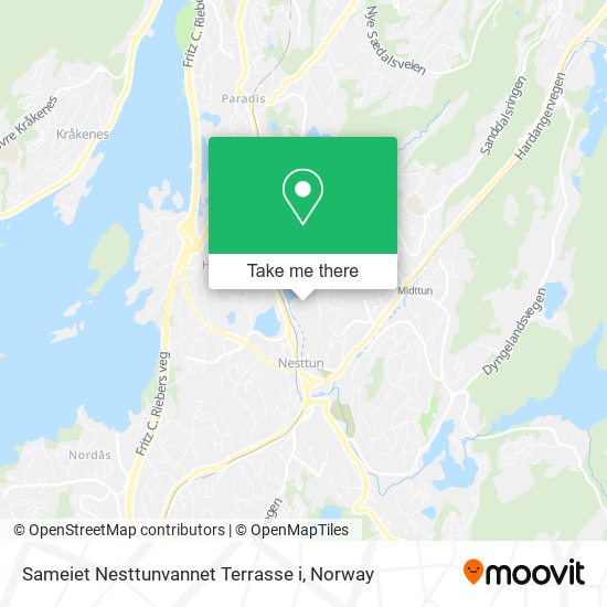 Sameiet Nesttunvannet Terrasse i map