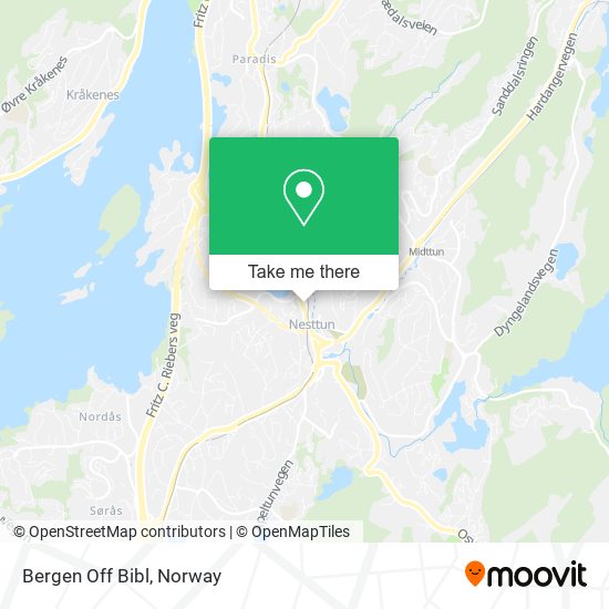 Bergen Off Bibl map