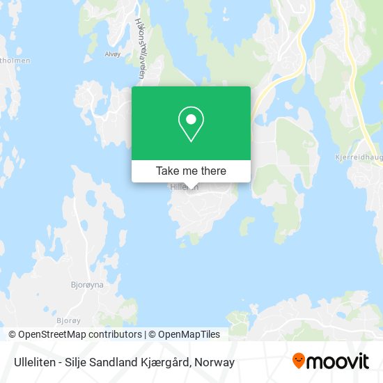 Ulleliten - Silje Sandland Kjærgård map