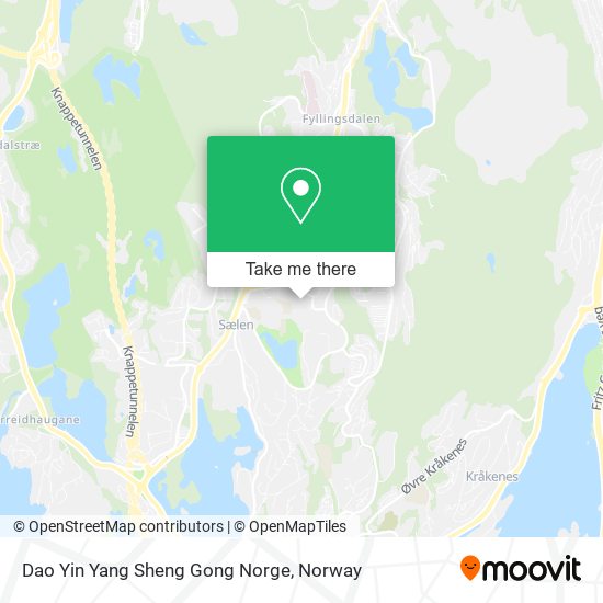 Dao Yin Yang Sheng Gong Norge map