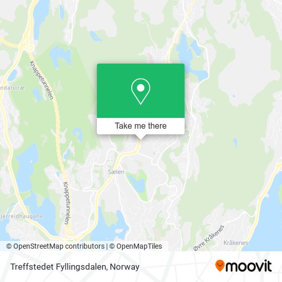 Treffstedet Fyllingsdalen map