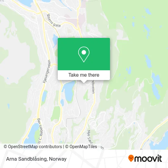 Arna Sandblåsing map
