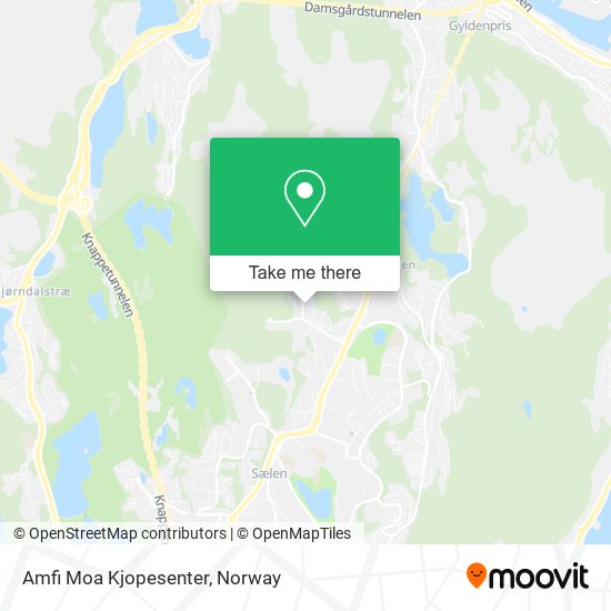 Amfi Moa Kjopesenter map