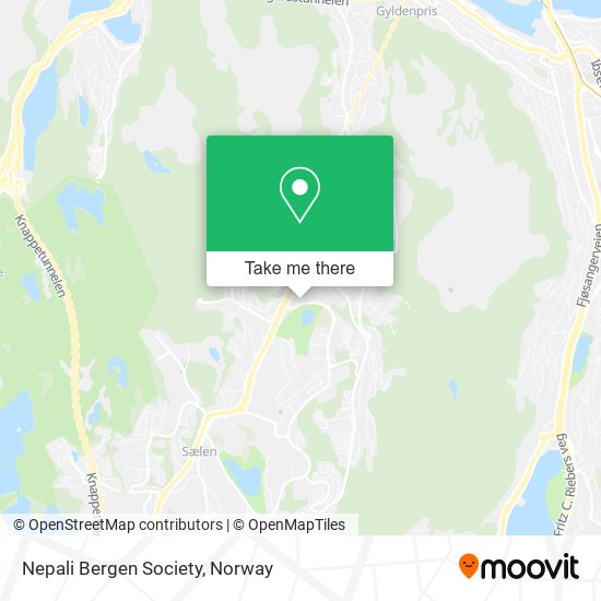 Nepali Bergen Society map