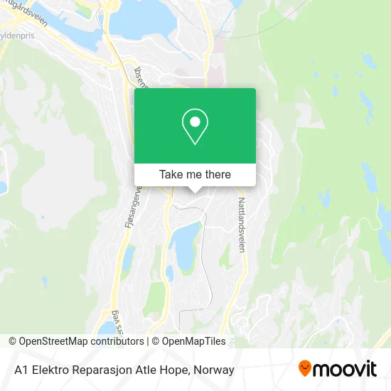 A1 Elektro Reparasjon Atle Hope map