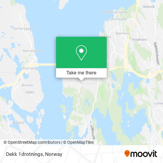 Dekk 1drotnings map