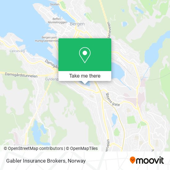 Gabler Insurance Brokers map