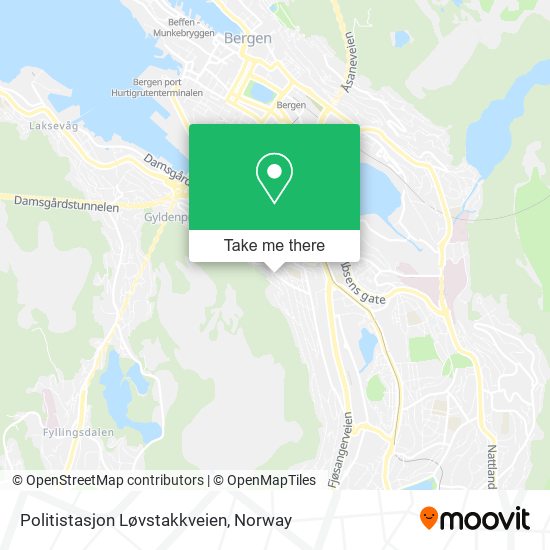 Politistasjon Løvstakkveien map