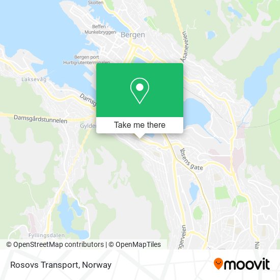 Rosovs Transport map