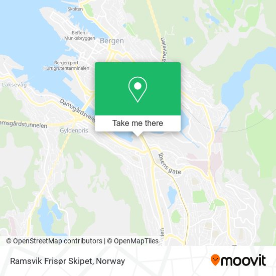 Ramsvik Frisør Skipet map