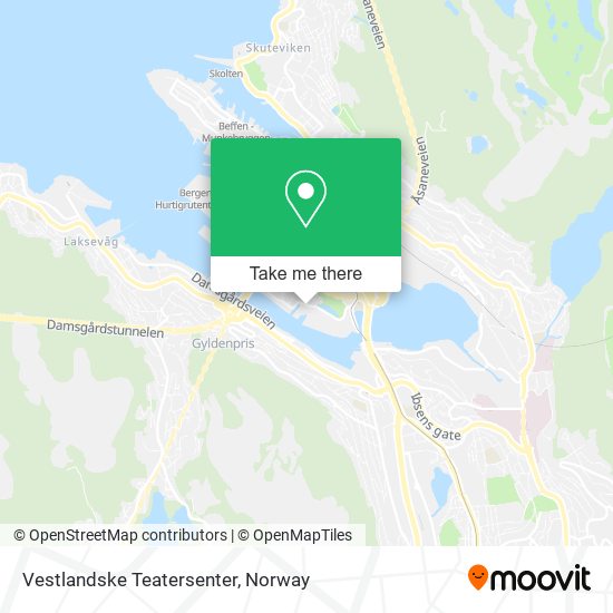 Vestlandske Teatersenter map