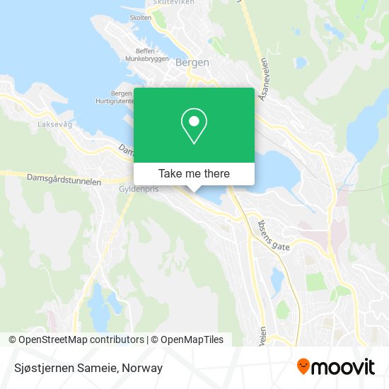 Sjøstjernen Sameie map