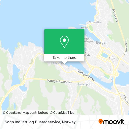 Sogn Industri og Bustadservice map